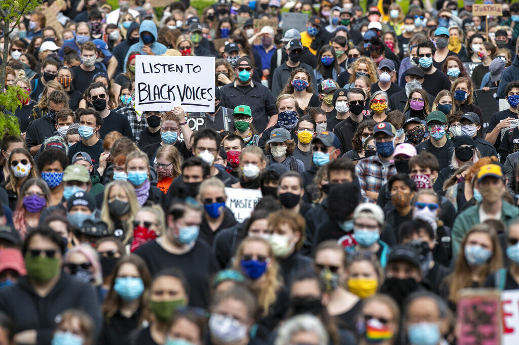 APTOPIX America Protests Maine